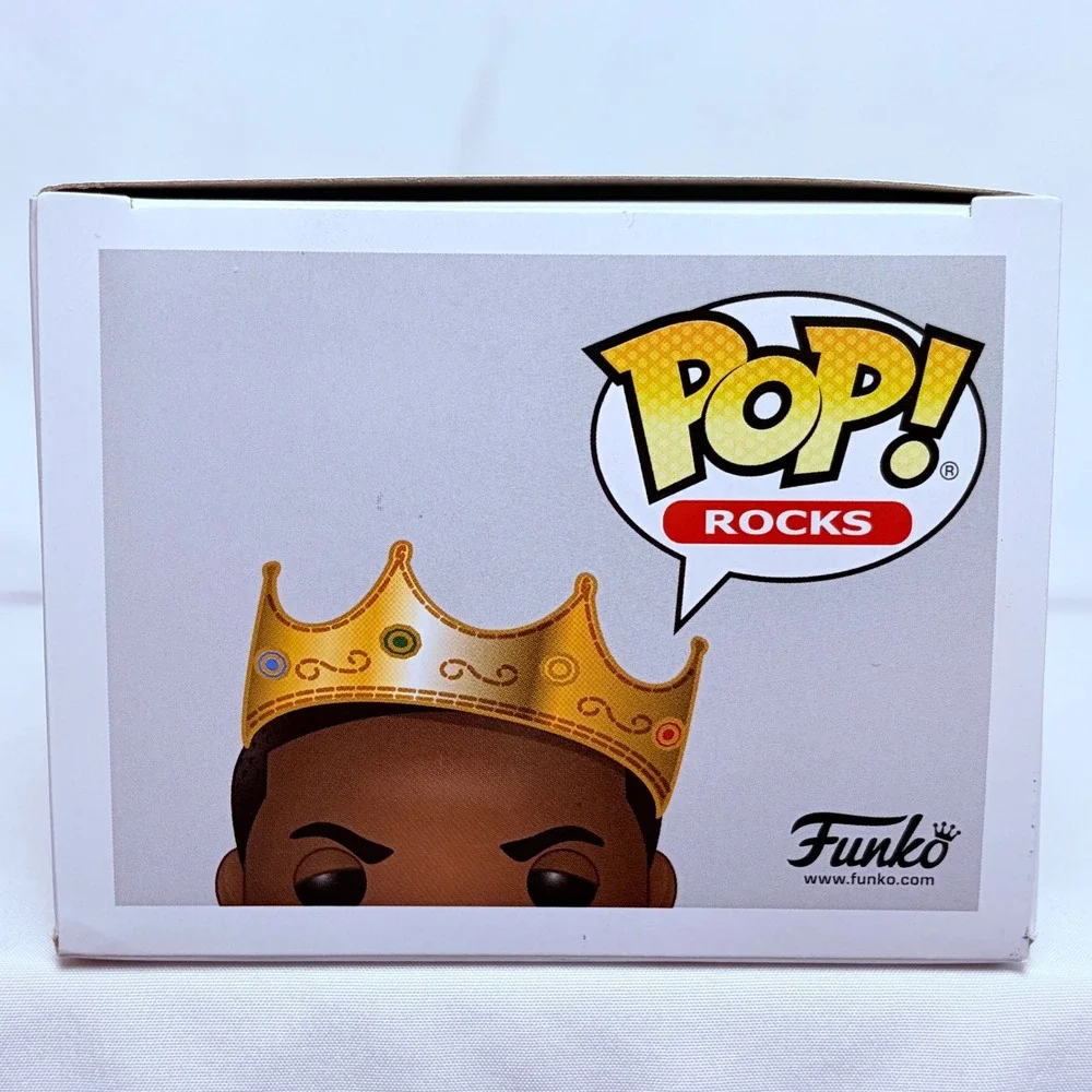 Funko Pop Rocks Notorious B.I.G.‎ with Crown 77 Biggie Smalls Vinyl Figure OS